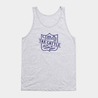 Tax Cattle Single Color Tank Top